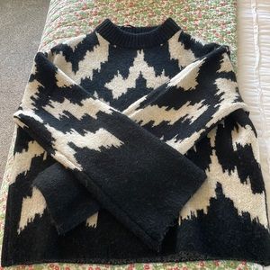 Houndstooth sweater H&M